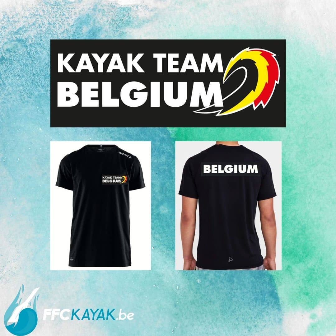 T-shirts “Kayak Team Belgium”