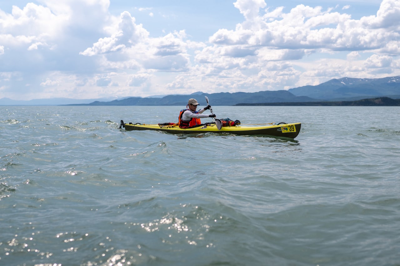 « Belgian bear », premier en solo sur le Yukon